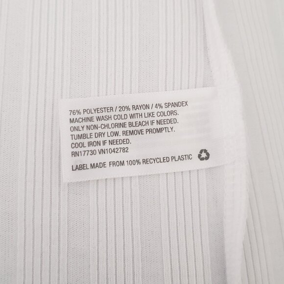 NWT AVA & VIV High Neck Rib Knit Tank Top - Picture 4 of 4